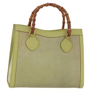 Pre Loved gucci Women LIme Green Handbags